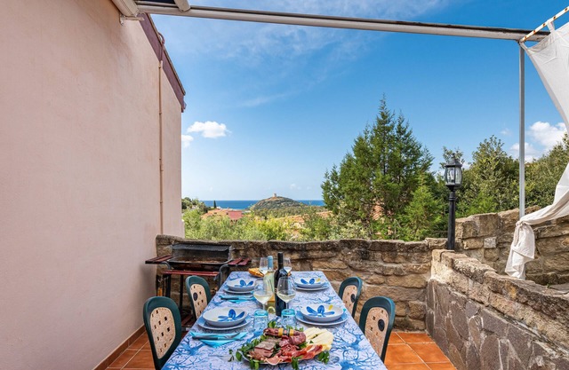 Vacation Home "Villa Leonardo Sud Sardegna" with Sea View, Private Terrace & Wi-Fi