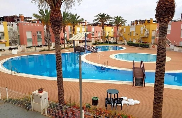 Vera-Playa Apt 1 Bedrooms 1-4 Guests Beach at 50m Wi-Fi Terrace Parking