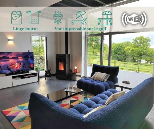 Villa Albatros, Vue golf imprenable, WIFI, Confort