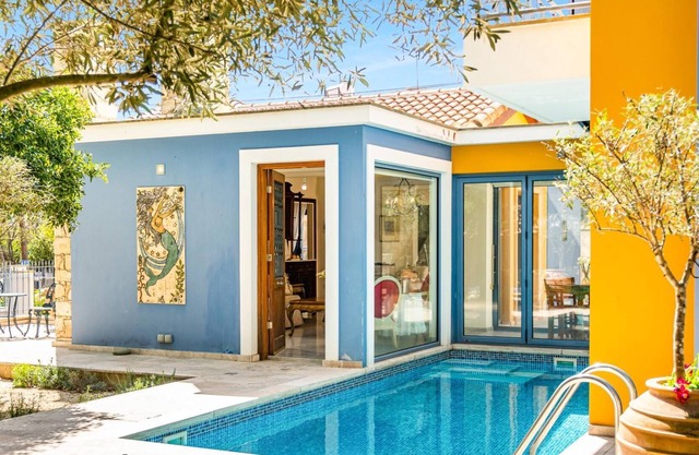Villa Blue Iris by Ezoria Villas in Stroumpi