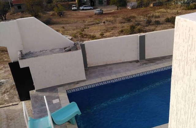 Villa Eden swimming pool not overlooked