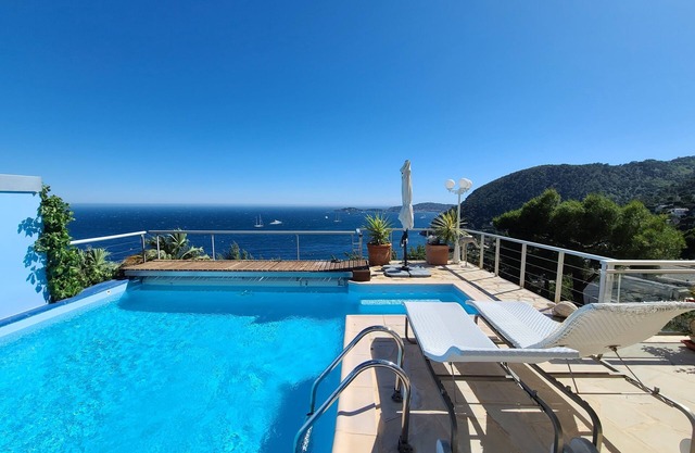 Villa Eze sur mer - Vue Saint Jean Cap Ferrat
