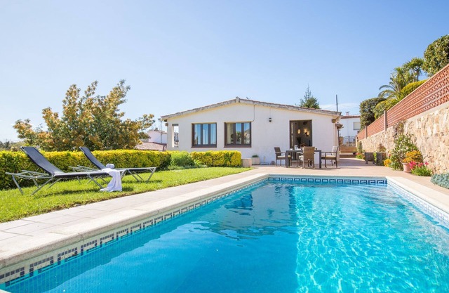 Villa in Blanes with Pool and Beach Views