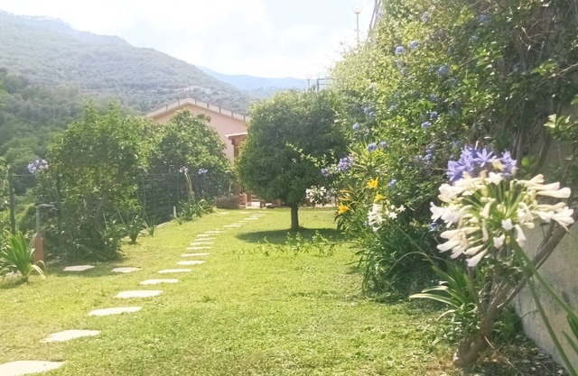 Villa Iris located in Stellanello, a characteristic Ligurian village.