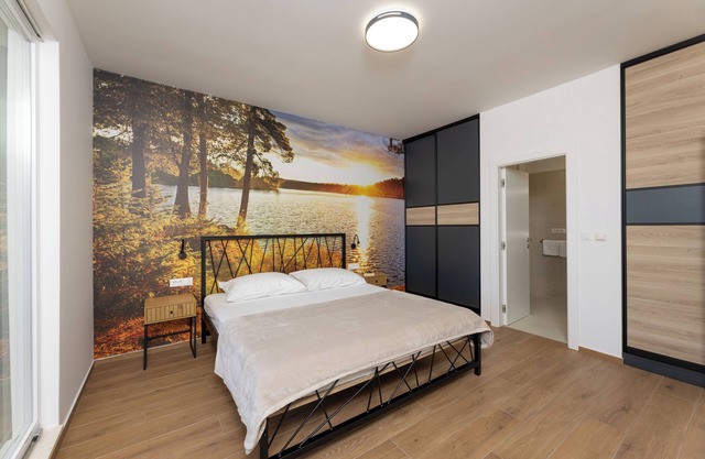 Villa Lazy Day Oasis 4-bedroom villa in Ljubitovica with playroom, WiFi, pool.