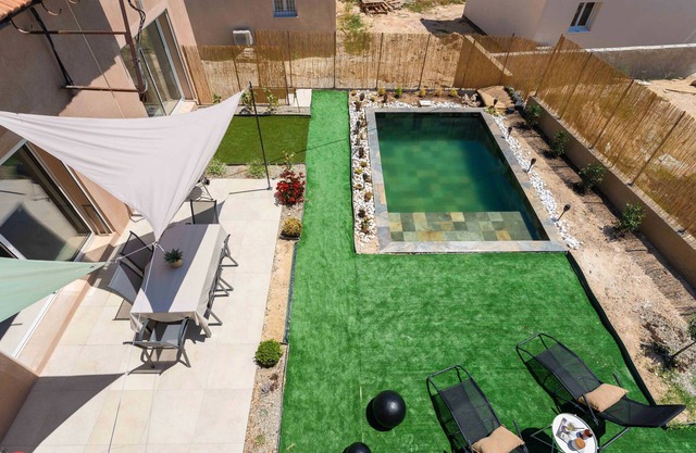 Villa Piscine 8 Pers 5 min Marseille, au Calme