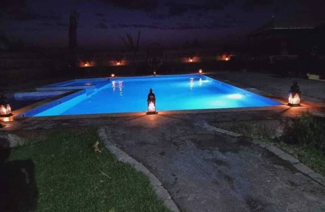 Villa Riad with swimming pool at the gateway to the Agafay desert Marrakech