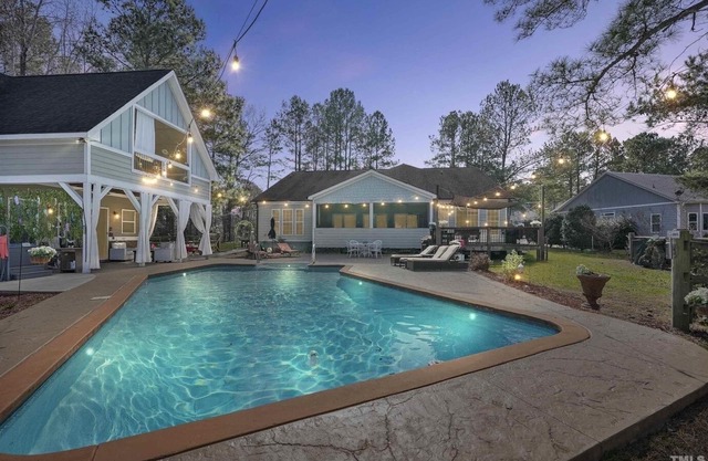 Voted Best Pool House in the Triangle.