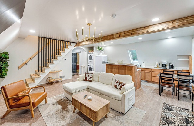 Walk to Fox Lake: Pet-Friendly A-Frame w/Fire Pit