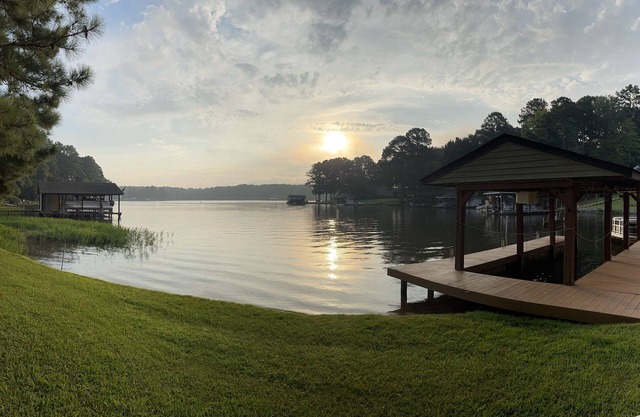 Waterfront home for you and your furry friends.