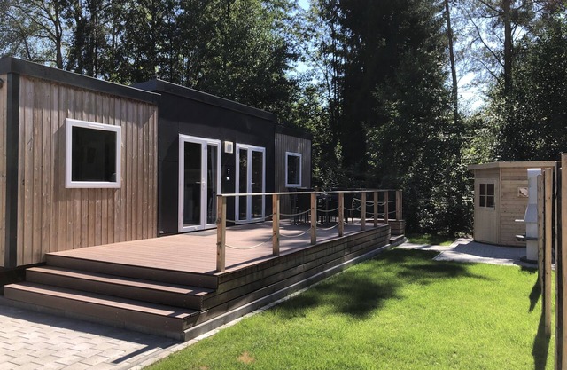 Wonderful mobile home with outside sauna and whirlpool (WA 103)
