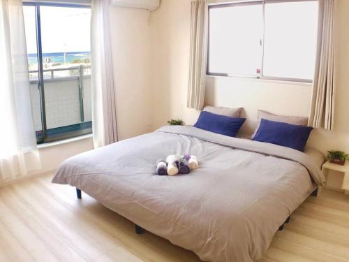 Ojima Island Villa | 奥武岛上能看见海的新建一户建 奥武壹号B棟 走到海滩只有2分钟 walk to seaside only 2 minutes