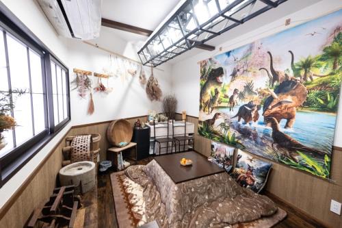 Katsuyama House | 恐竜博物館まで車で5分 自然体験 古来農業体験ができる一棟貸し宿Dinosaur Agri