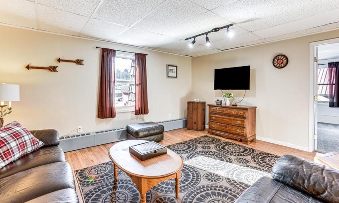 Beulah Apartment | 1 Block to Crystal Lake Downtown Beulah Apt!