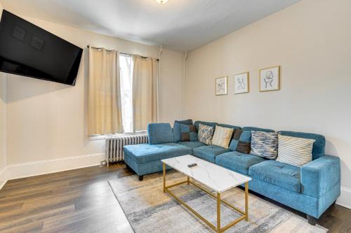 Stroudsburg House | 1 Block to Stroudsburg Main St Chic Townhome
