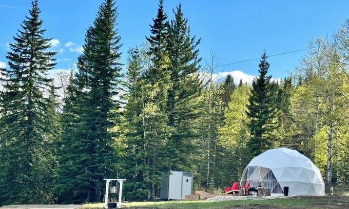 Hinton Cabin | #1 Dome - Jasper Gateway Glamping
