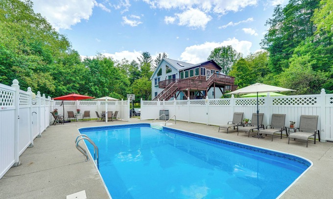 Hunter House | 1 Mi to Hunter Mtn: Cozy Unit on 6-Acre Property!