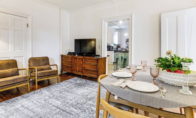 Needham Apartment | 1 Mi to Needham Center Square: Pet-Friendly Apt!