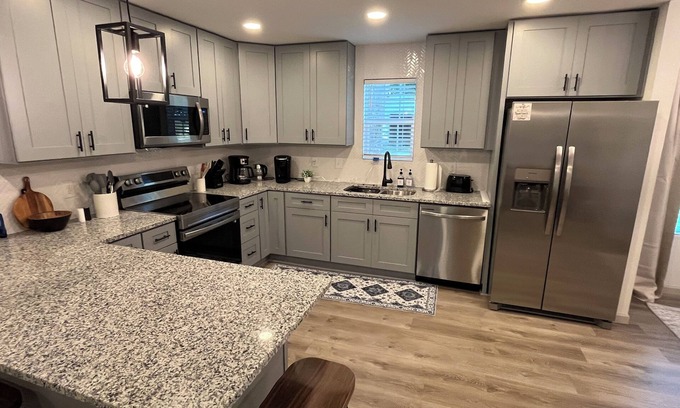 Monroe House | 1 mile to Main Street in Monroe - Newly Renovated - Pet Friendly - Fenced Yard