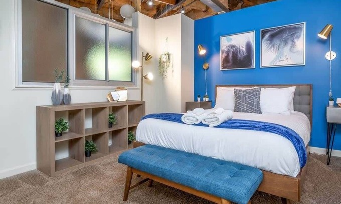 Downtown Apartment | 100 Year-Old Historic Brick 2BR Loft |Large Patio2