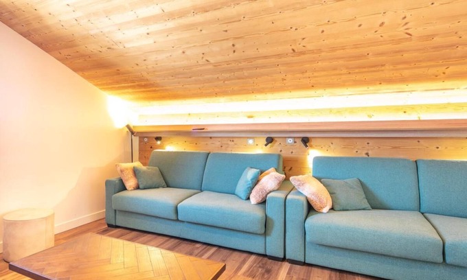 Doucy-Combelouviere Apartment | 100m from resort center, balcony, parking, tv, ski locker, 65m², Valmorel