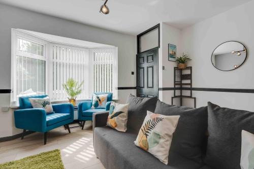 Everton House | 10min Walk To Stadium Sofabed Wm & Dishwasher