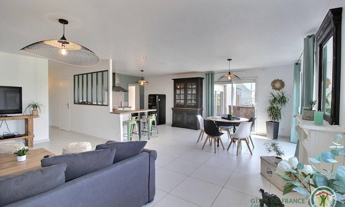 Pleneuf-Val-Andre House | 110 m² Gîte ∙ 3 bedrooms ∙ 6 guests