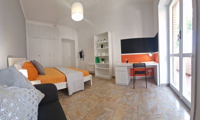 Quartiere XI Portuense Resort | 130 m² Private room ∙ 1 bedroom ∙ 1 guest