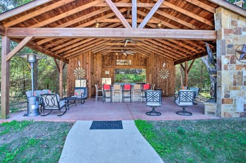 Elmo House | 14-Acre Terrell Ranch Escape with Pool and Fire Pit!