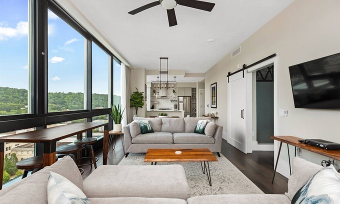 Downtown Asheville Condo | 15% OFF - Cloud 10 | 10th floor Luxury Condo in Downtown, Panoramic Mountain Views