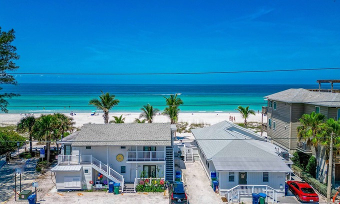 Bradenton Beach Cottage | 1950's Beachfront Cottage- As close to paradise as you can get!