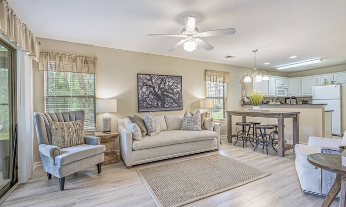 Pawleys Island Condo | 2 Bed 2Bath 1st Floor Golf and Beach Condo