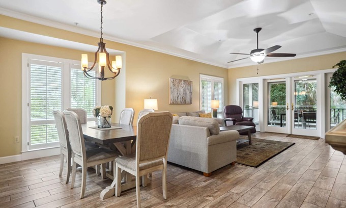 Palmetto Dunes Condo | 2 bed villa with landscape view- Only a short walk to beach in Palmetto Dunes