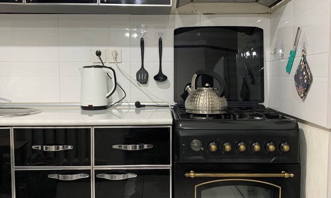Tashkent Apartment | 2-bedroom apartment in enjoyable Toshkent with WiFi, AC