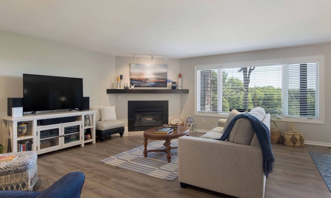 Kewadin Condo | 2 bedroom condo with incredible view of torch lake