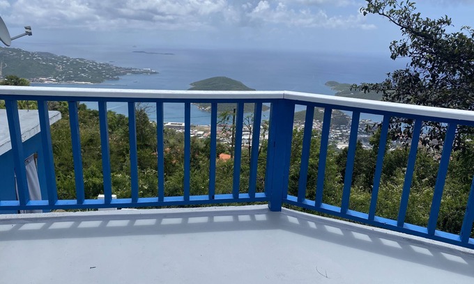 Estate Solberg House | 2 bedrooms 2 baths home on the cool Northside of St Thomas with ocean view.
