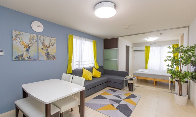 Hashima Apartment | 2 bedrooms in the 40 Westernstyle room which can be used by 2 families/Hashima Gifu