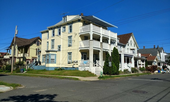 Ocean Grove Apartment | 2 BR Apt in Beautiful Ocean Grove. Large Private Deck w/Lake and Ocean View!