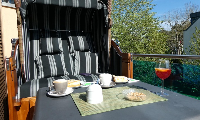 Juliusruh Apartment | 2 rooms apartment in the Kurparkcarree, with elevator to the 1st floor, beach distance 80m