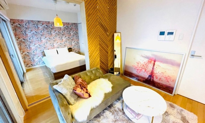 Sumiyoshi Apartment | 206 Double room 9 minutes walk from Nakasu Fre/Fukuoka Fukuoka