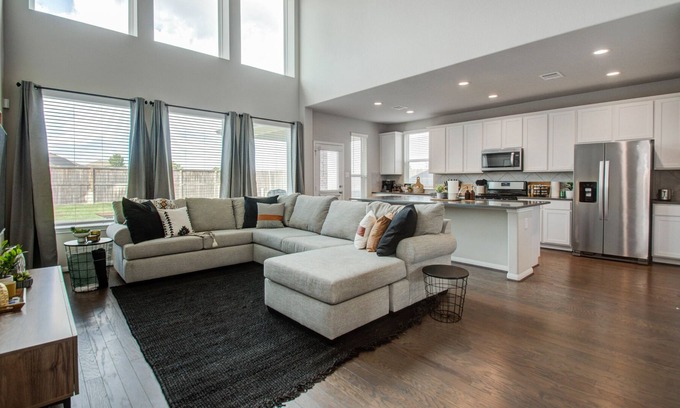 Klein House | 20ft high ceiling Modern 2 story Farmhouse retreat