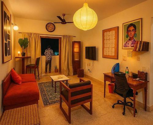 Domlur Apartment | 2BHK Cozy stay Indranagar
