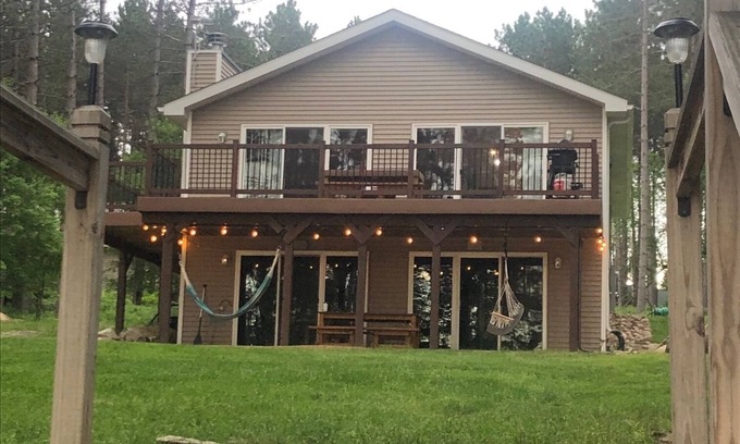 Iron River House | 3-bedroom lake house on Iron Lake near Iron River, MI