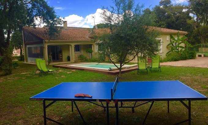Boisseron Villa | 3 bedroom villa with private pool and large 2000 m2 garden