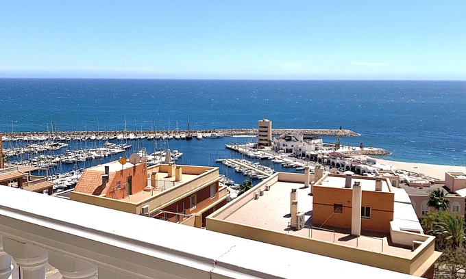 Aguadulce Apartment | 3 bedrooms - Balcony and panoramic sea view. Sleeps up to 8 - WIFI