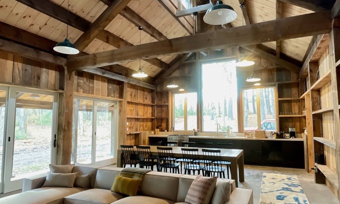 Saugerties House | 30 Acre Private Retreat + Newly Renovated Guest House in the Hudson Valley