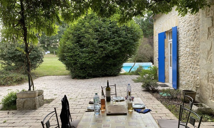 Agnac House | 360 m² villa on 9.5 hectares of fenced land, swimming pool and pond