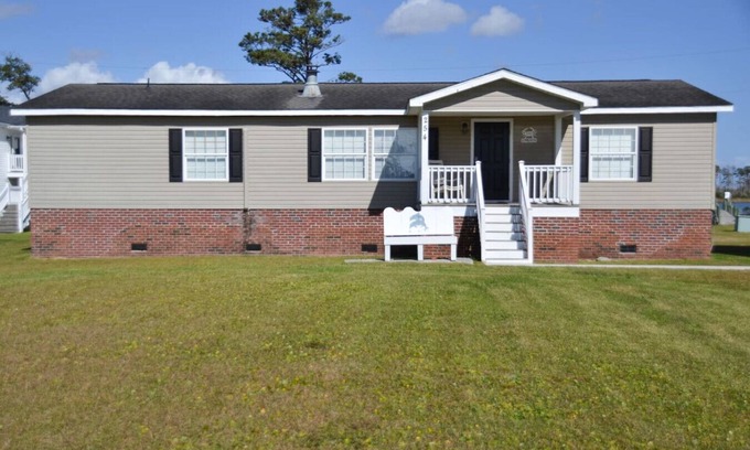 Smyrna House | 3BR Cottage|Waterfront|Wade Creek|Fishing|Boating
