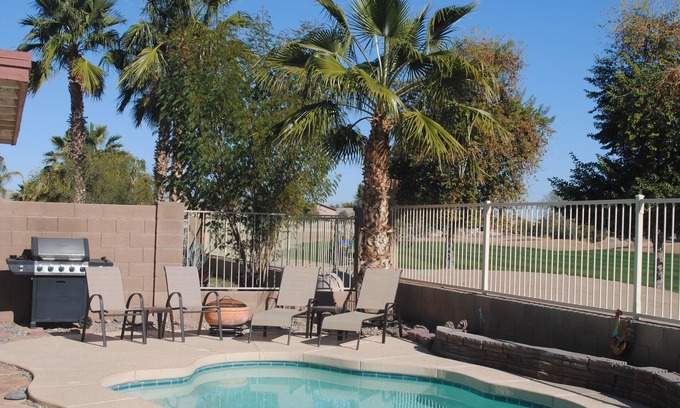 Coldwater Springs House | 3BR Home with Heated Private Pool, Golf, & Mountain Views