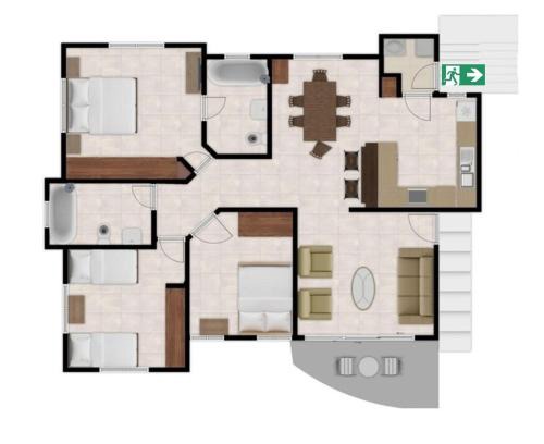 Guaricano Apartment | 3DR Inviting 3-Bedroom Apt in Santo Domingo